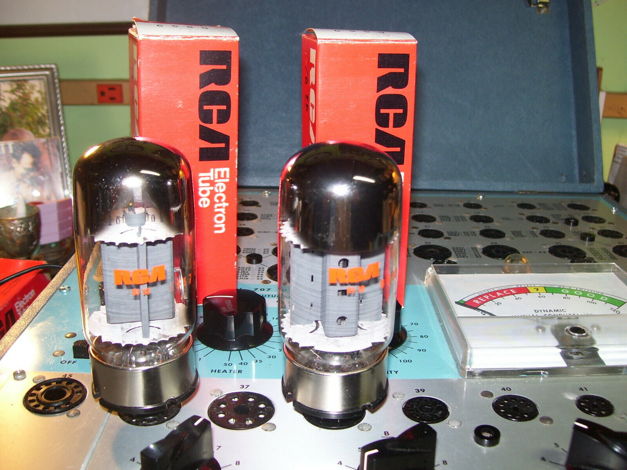 2 new in the box rca labeled general electric 6550a / ...