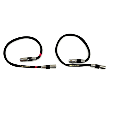 Morrow Audio Anniversary Edition XLR Cables; 0.5m Pa (8...