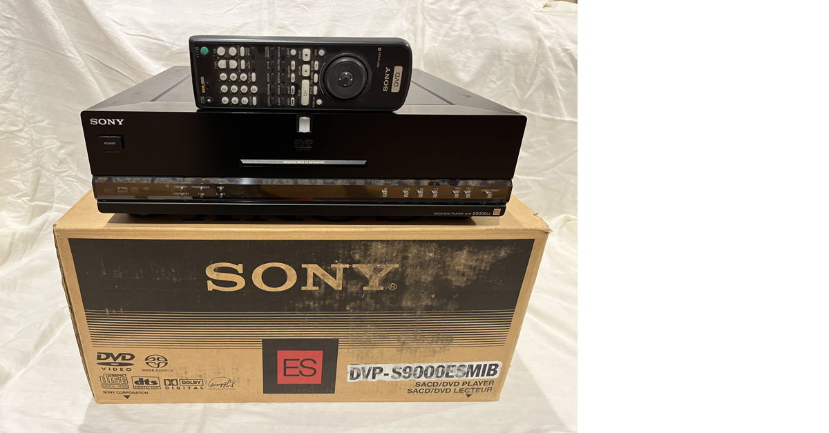 希少の逸品】SONY DVP-S9000ES (SACD対応) - メルカリ