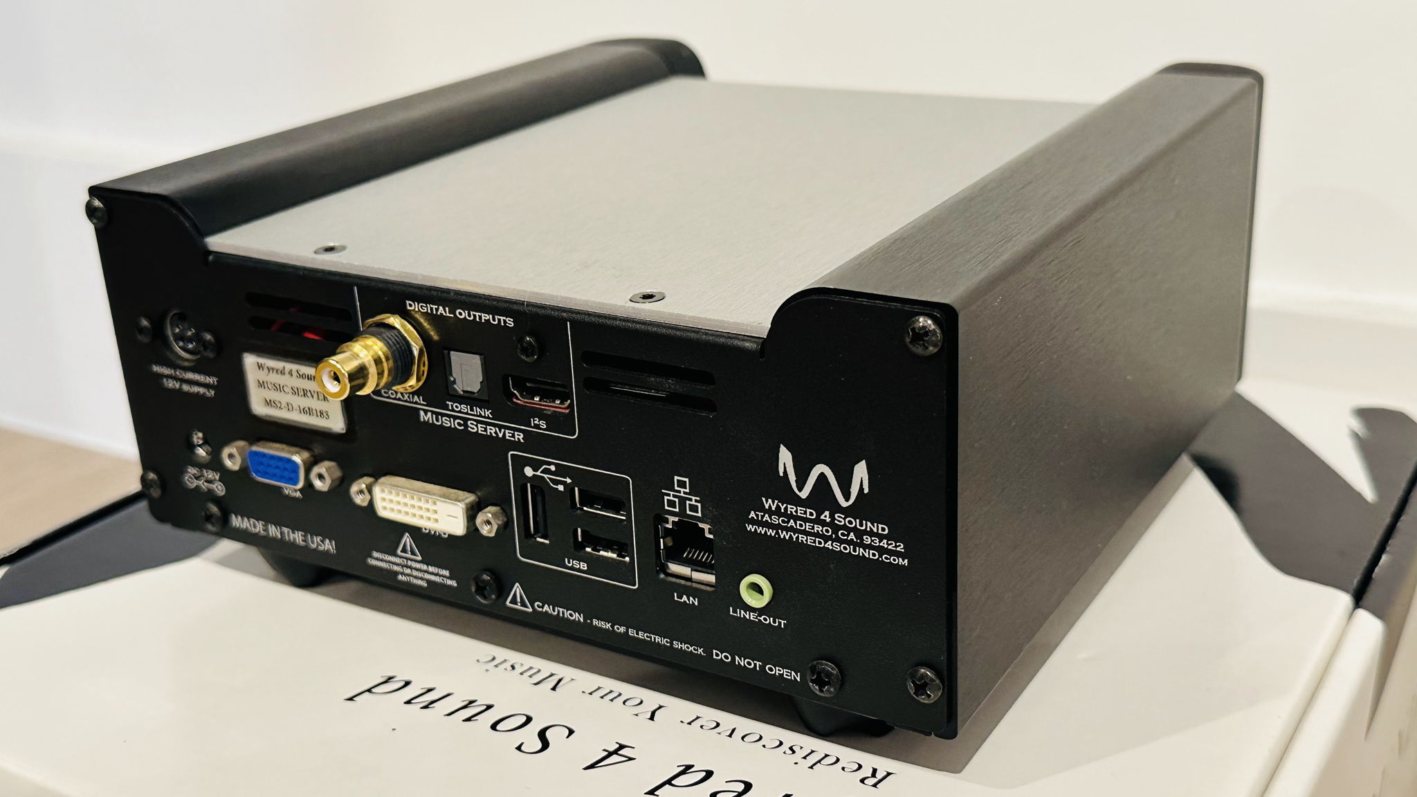 Wyred 4 Sound MS2-D-16B183 Music Server 3TB Silver Work... 7