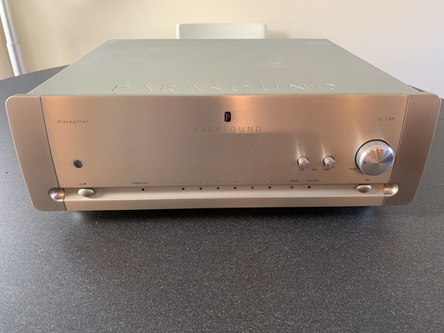 Parasound Halo JC-2 BP Preamp Home Theater Bypass