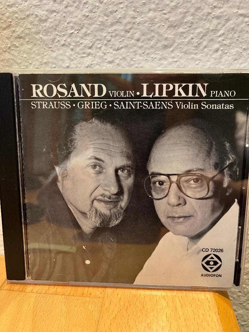 ROSAND & LIPKIN ROSAND violin & LIPKIN piano