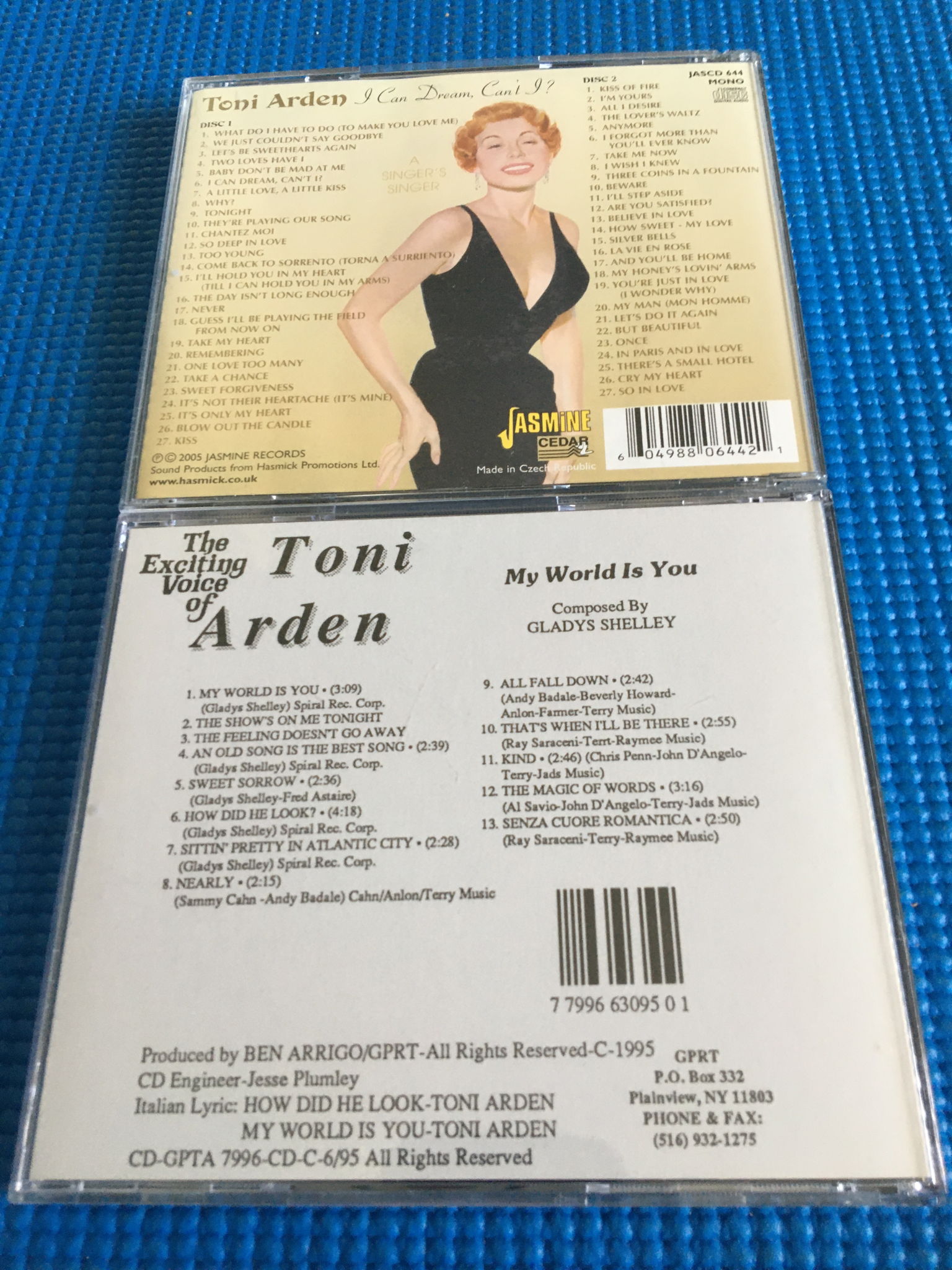 Toni Arden 2 cds The exciting voice and I can Dream Can... 6