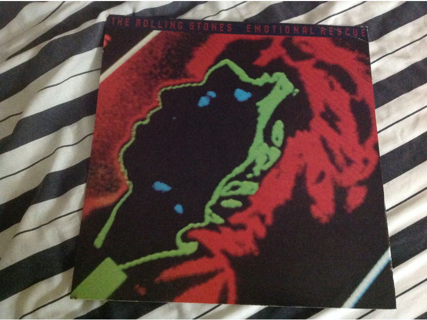 The Rolling Stones Keith Richards Emotional Rescue Promo LP Flat