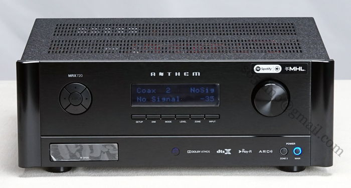Anthem MRX-720 MRX 720 MRX720 A/V AV Receiver Dolby Atm...