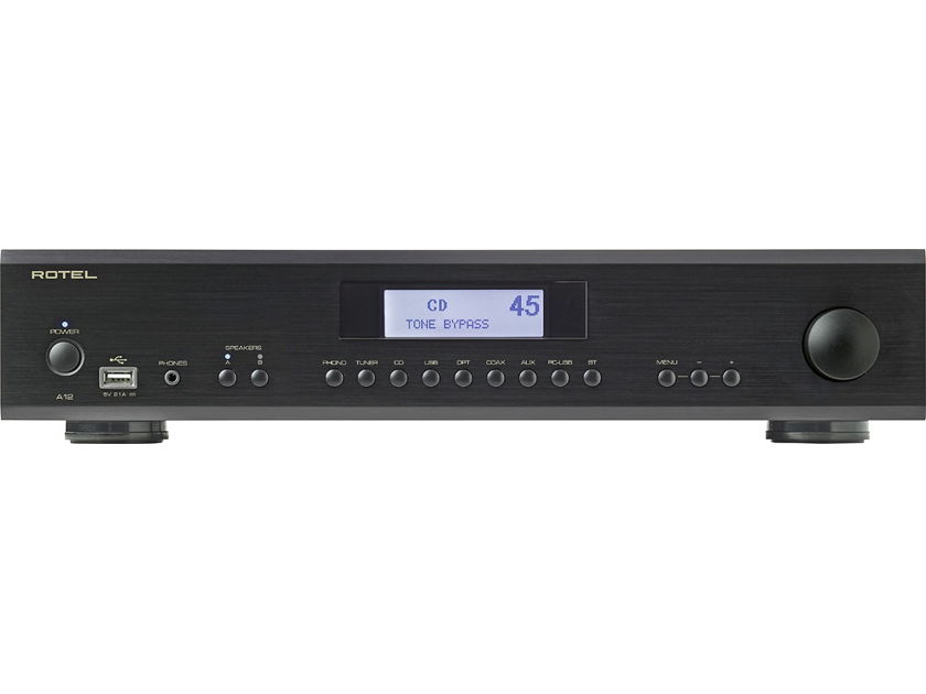 Rotel A12 Integrated Amplifier (Black)STORE DEMO