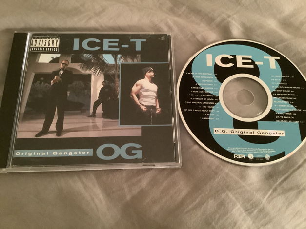Ice T. Sire Warner Brothers Records CD  O.G. Original G...