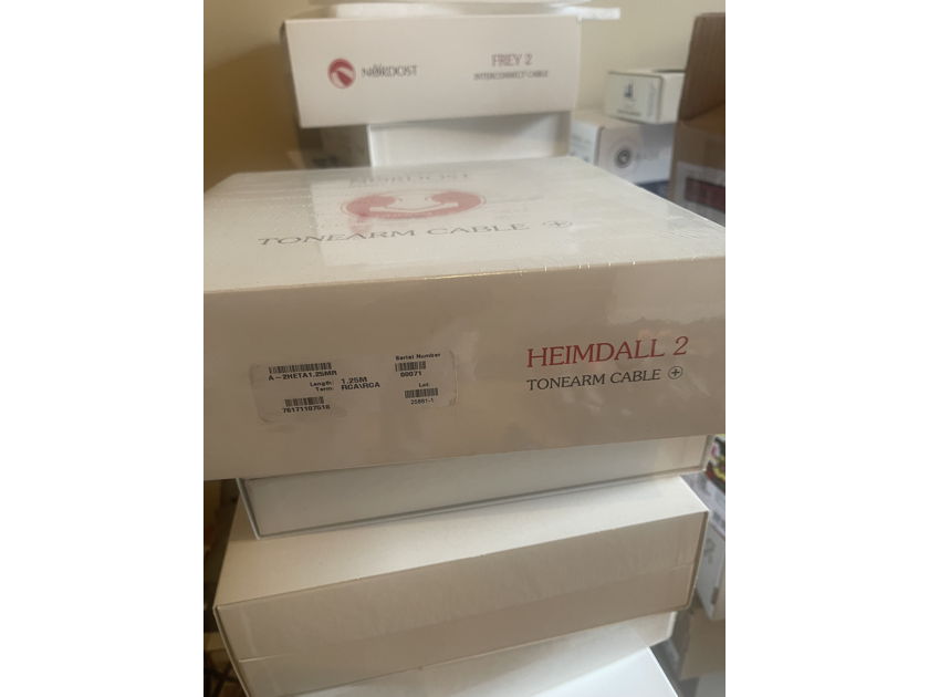 Nordost Heimdall 2 tonearm cable 1.25 meter