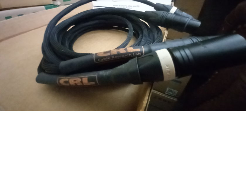 CRL(Cable Research Lab) Bronze Series XLR 3.0 meter Interconnects $599
