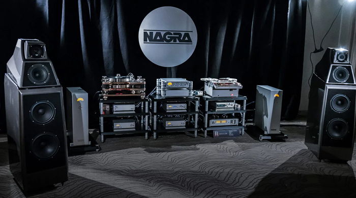Nagra HD monolock amplifiers