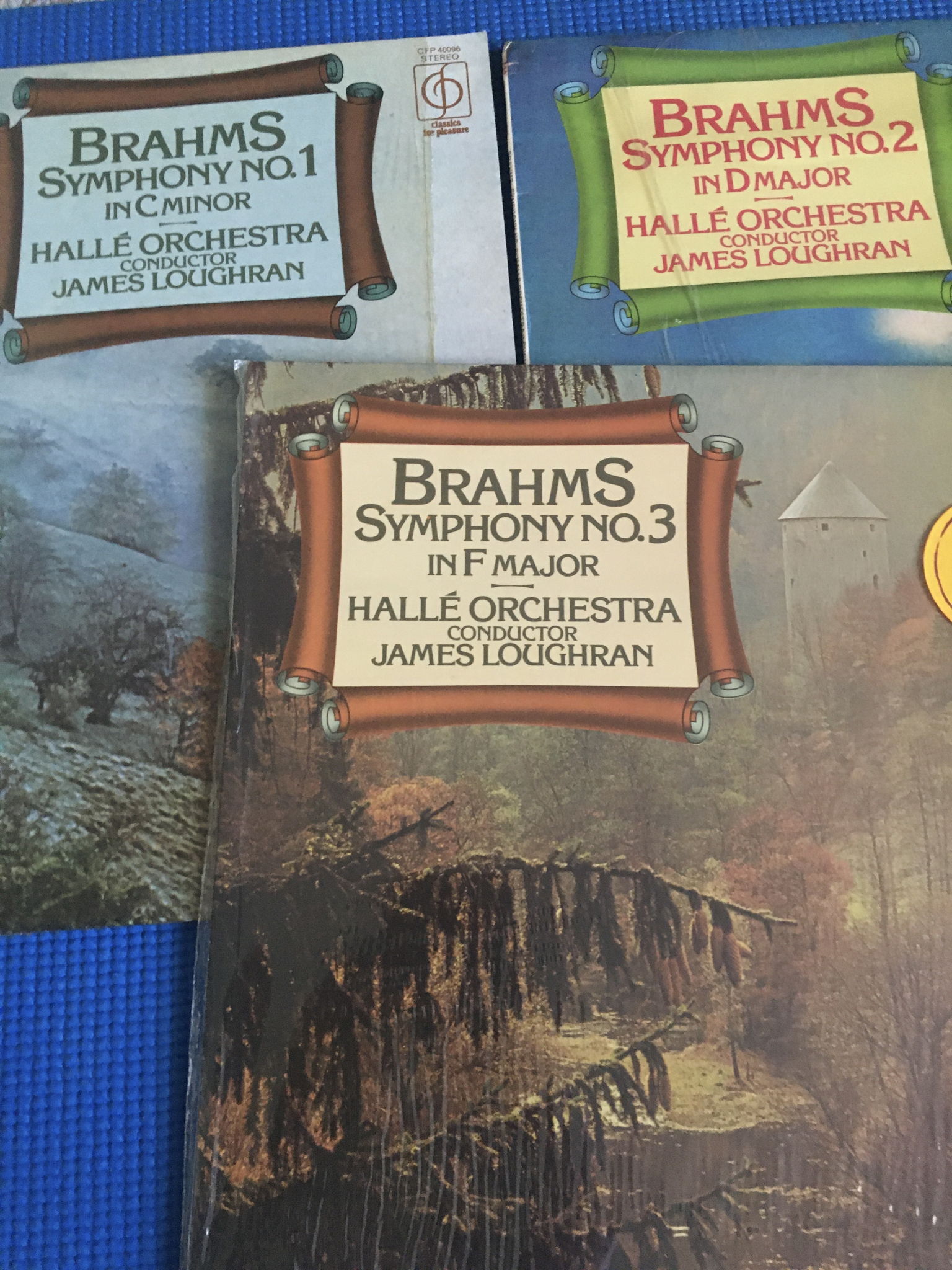 Brahms Halle orchestra James Loughran  Lot of 5 Lp reco... 4