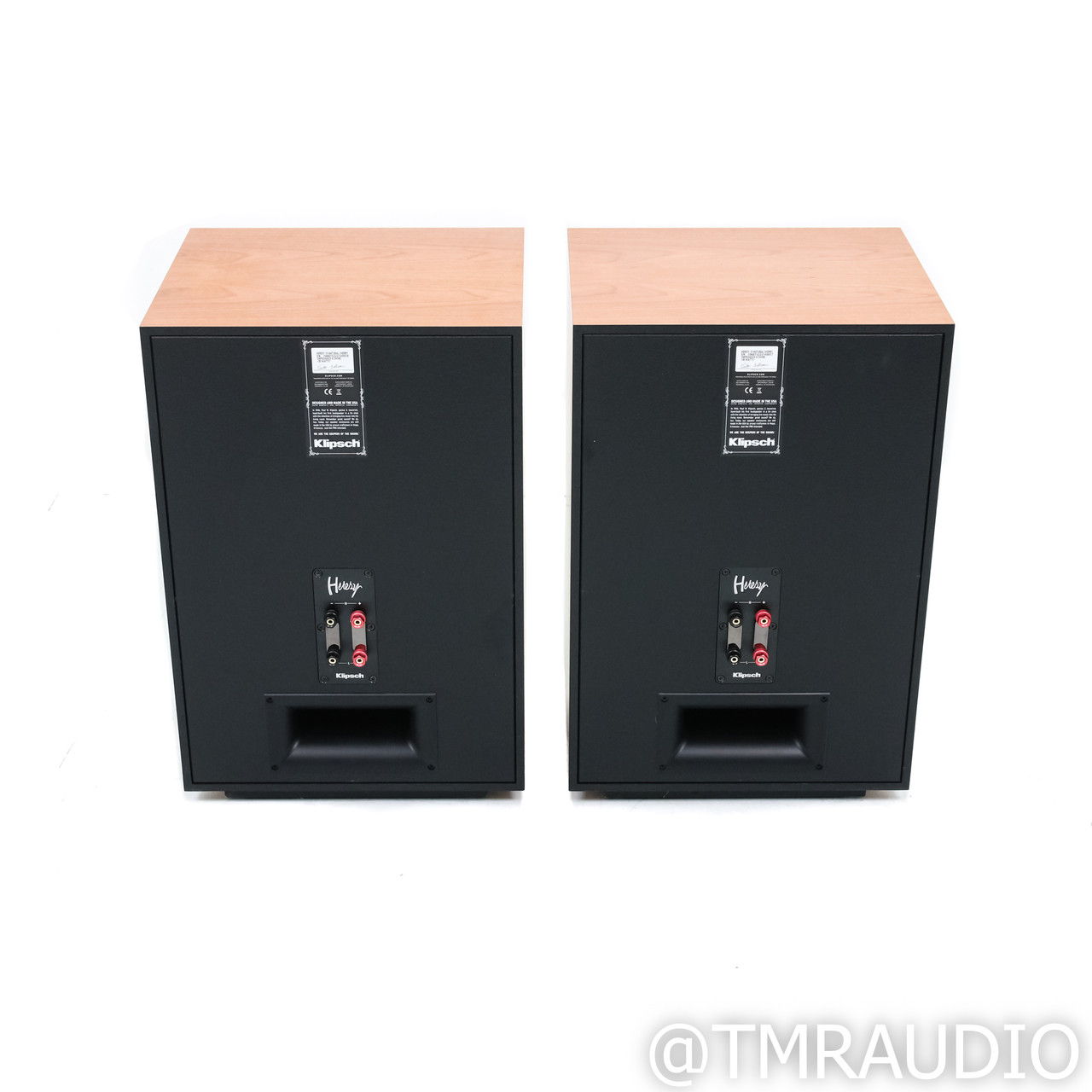 Klipsch Heresy IV Floorstanding Speakers; Natural Cherr... 6