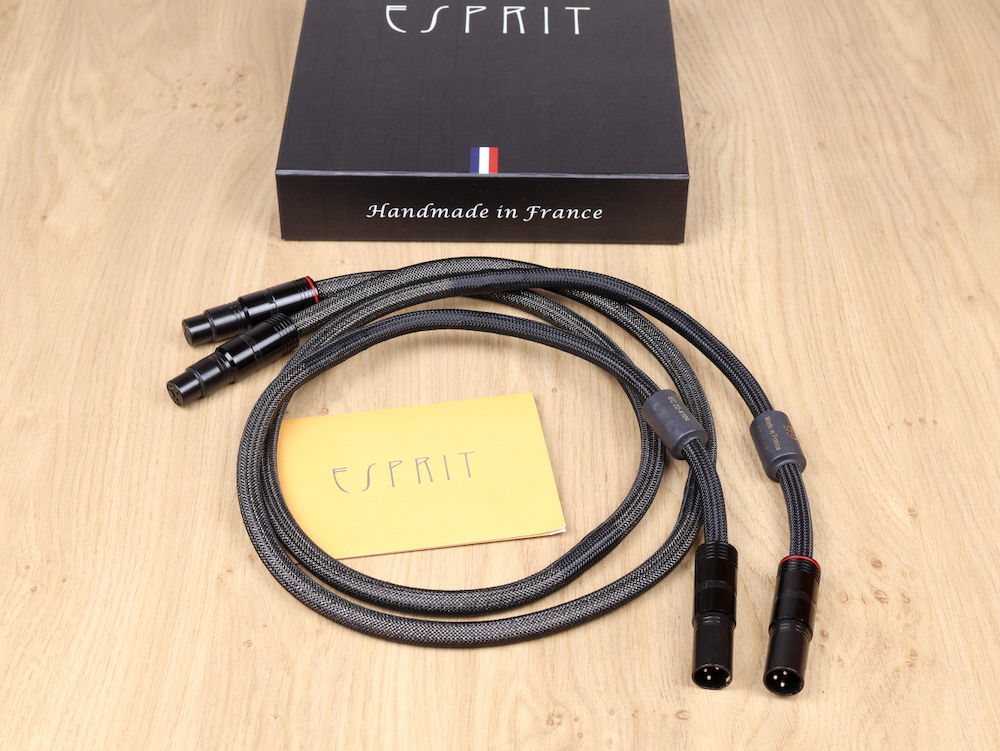 Esprit Audio Celesta G9 audio interconnects XLR 1,2 metre