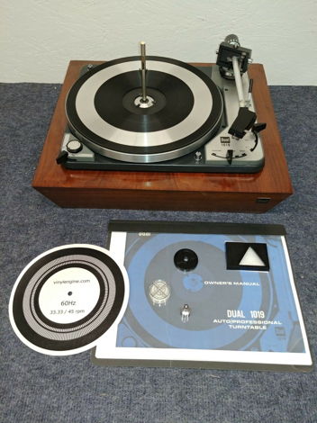 DUAL 1019 TURNTABLE COMPLETELY RESTORED, FULLY WORKING ...