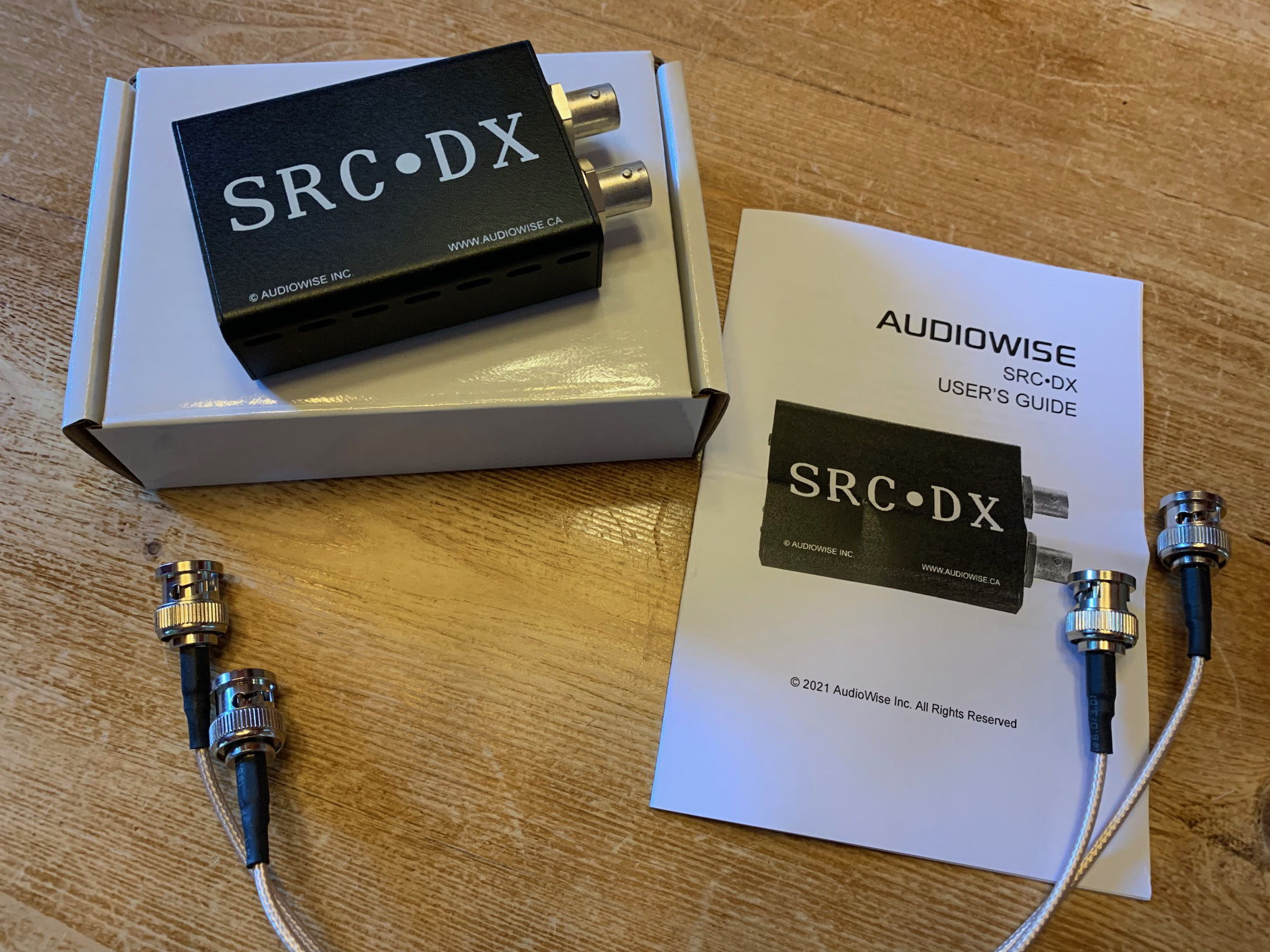 SRC•DX USB to Dual-Coax BNC Bridge