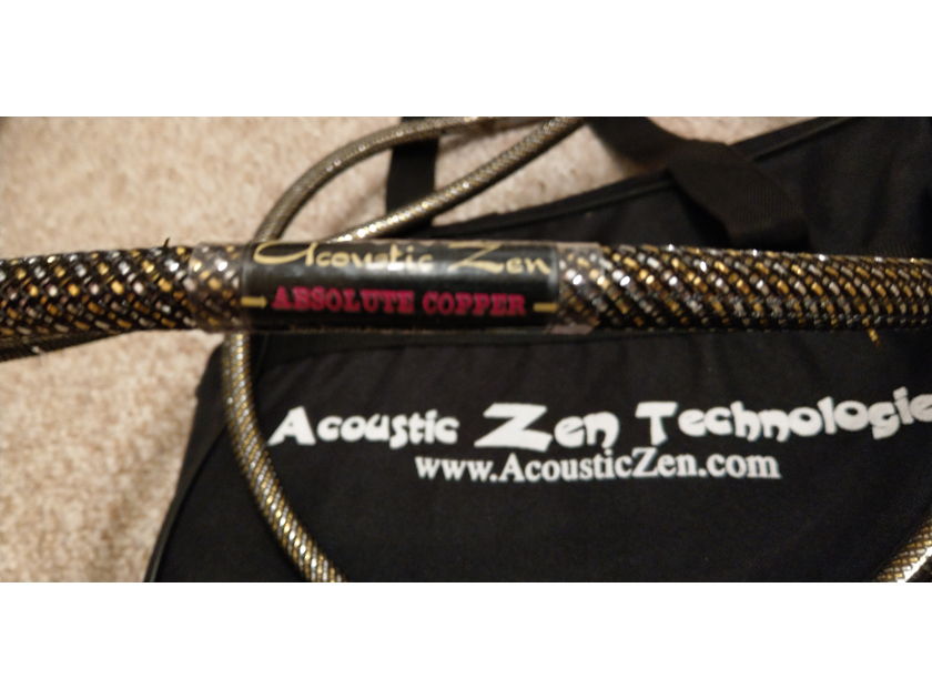 Acoustic Zen Absolute Copper 1 Meter RCA