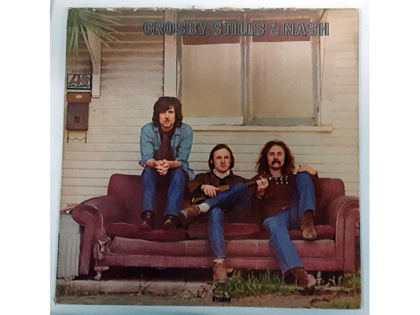 Crosby, Stills & Nash - Crosby, Stills & Nash EX- Original Textured Gatefold Vinyl LP 1969  Atlantic SD-8229