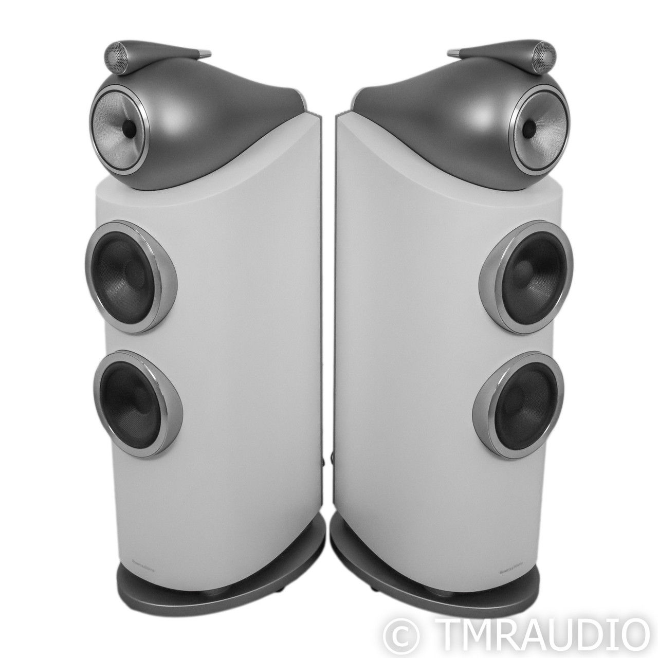 B&W 802 D3 Floorstanding Speakers; White Pair (65497) 4