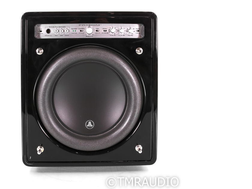 JL Audio Fathom f110 v1 10" Powered Subwoofer; Gloss Black (49486
