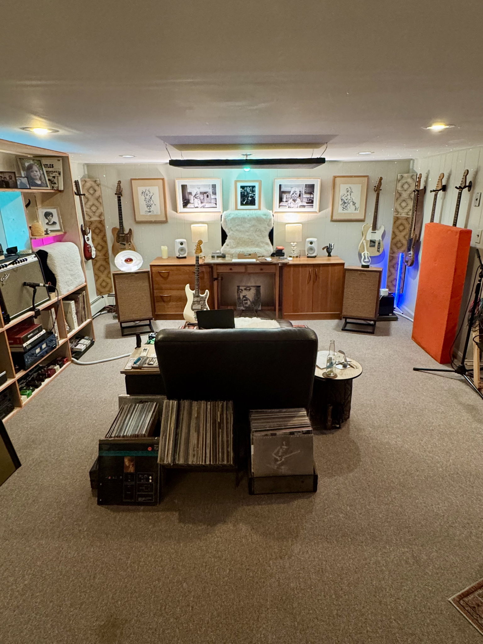 Room and Speakers