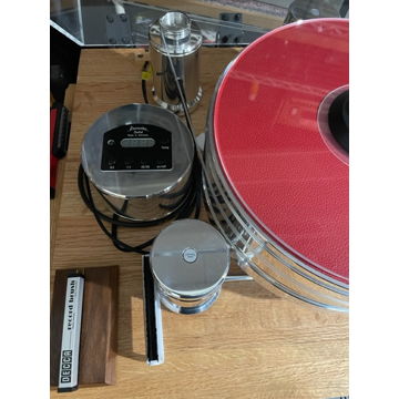 Acoustic Solid turntable with custom XLR ports - like new