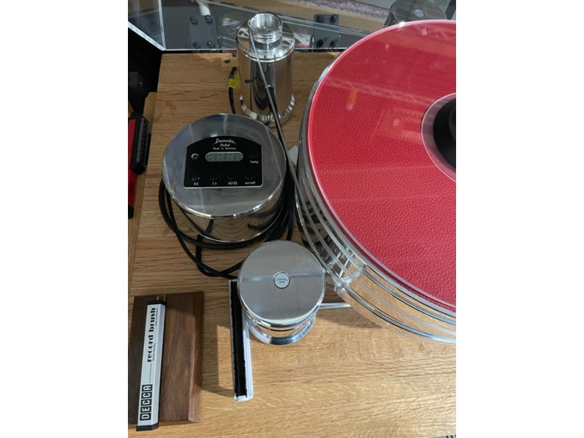 Acoustic Solid turntable with custom XLR ports - like new