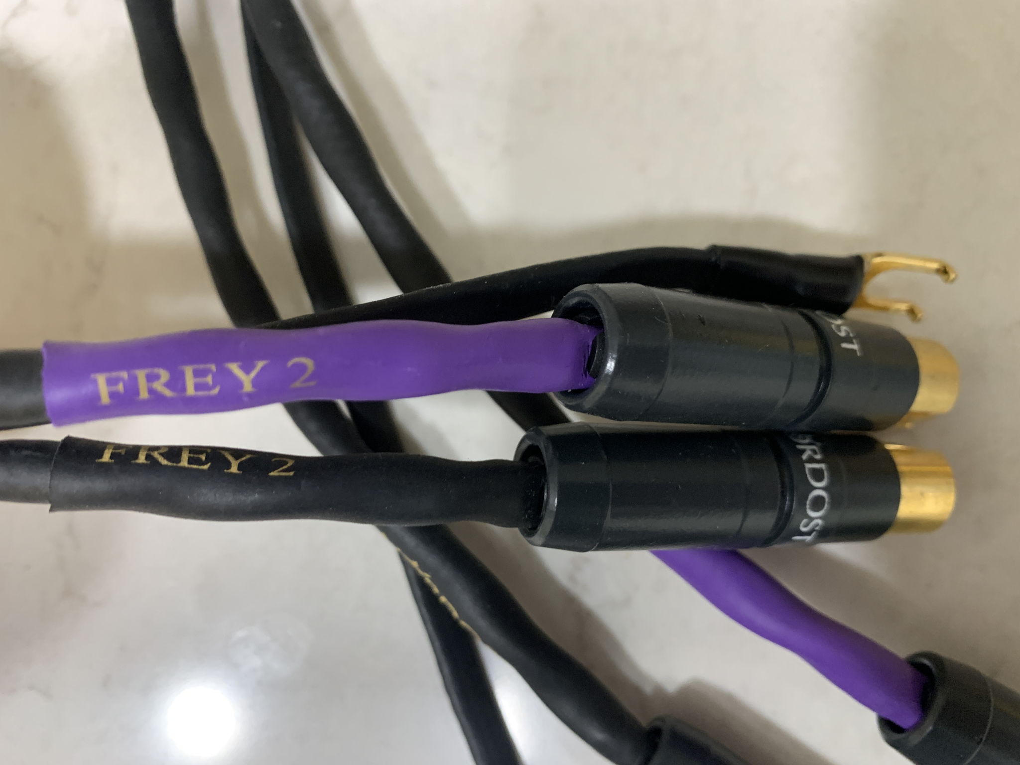 Nordost Frey 2 Phono RCA Cable - 1M - Very Good Condition! 2