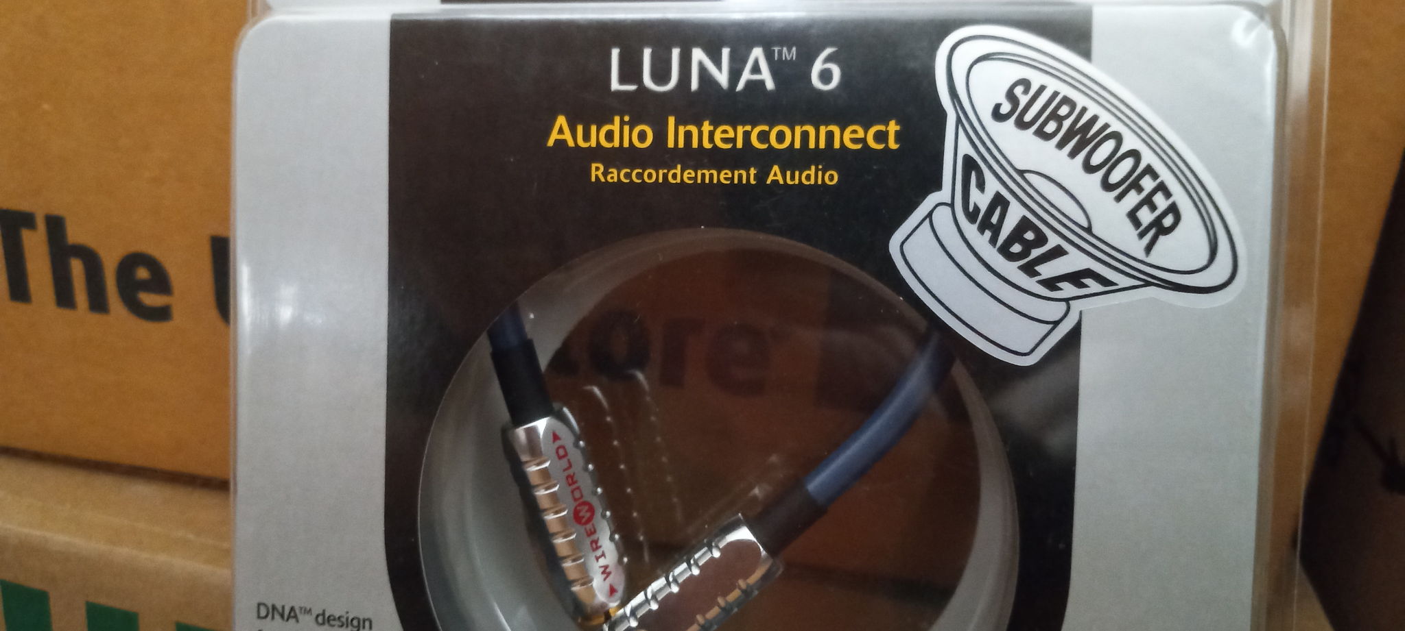Wireworld Luna 6 audiophile SUBWOOFER cable, 4 meters/1... 3