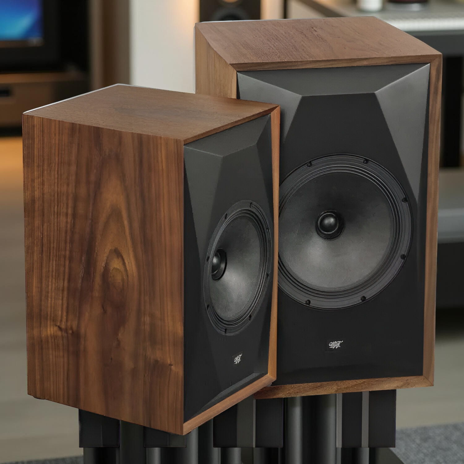 MoFi Electronics SourcePoint 8 - Walnut Finish - Pair 3