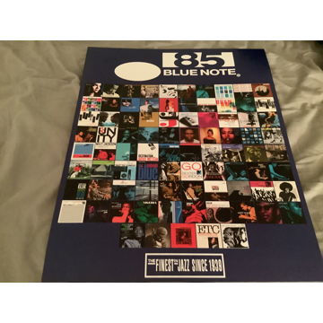 Blue Note Records 85TH Anniversary Poster  Blue Note Re...