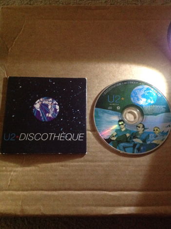 U2 - Discotheque/Holy Joe Island Records 2 Track Compac...