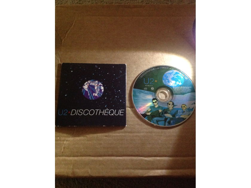 U2 - Discotheque/Holy Joe Island Records 2 Track CD