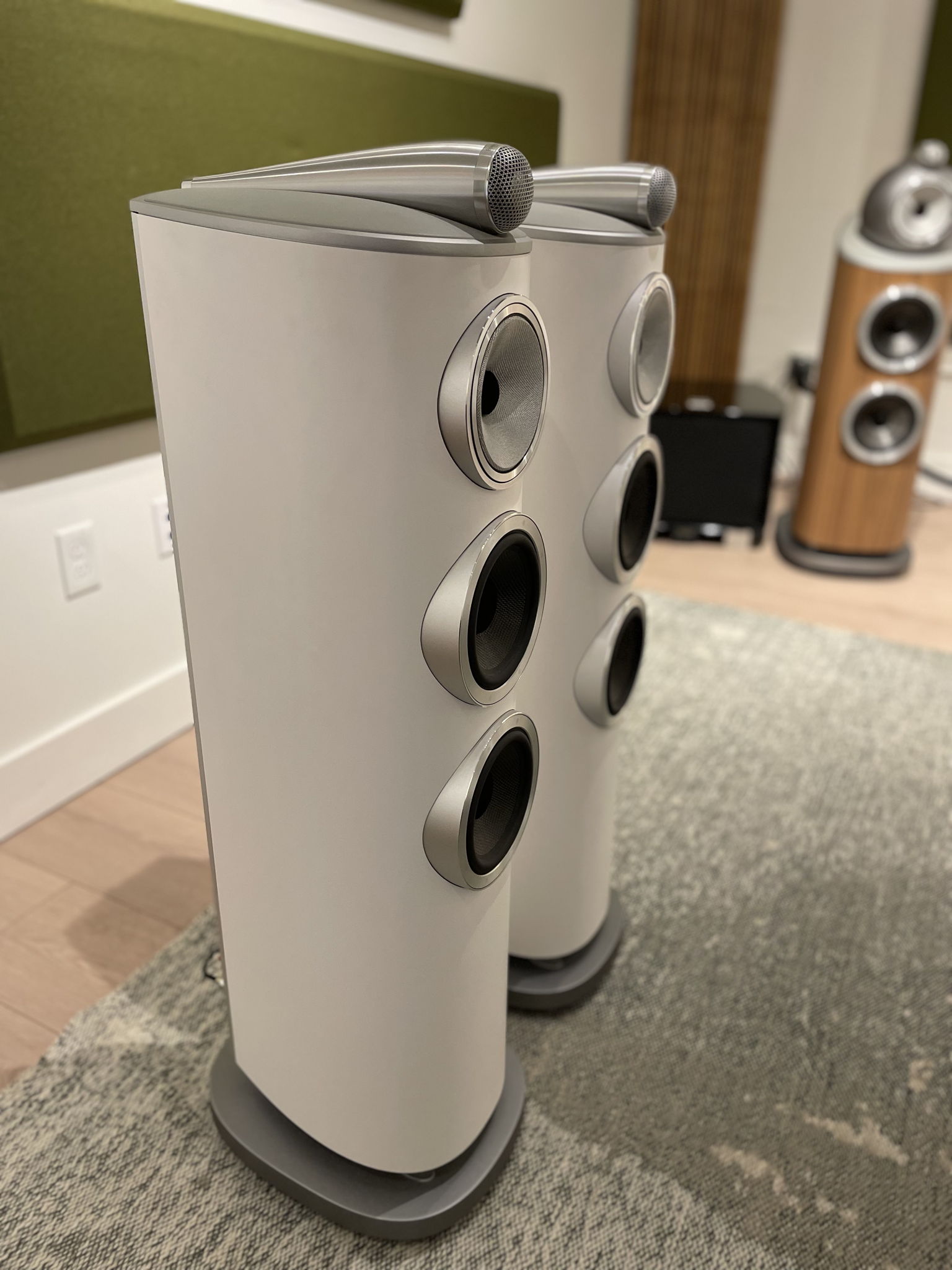 B&W Bowers & Wilkins 804 D4 Full Range Speakers White E... 2