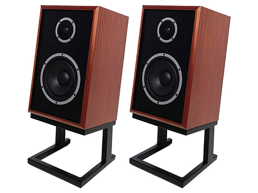 KLH Model 3 Bookshelf Speakers, w/Stands: NEW-in-Box; Full Warranty; 50% Off