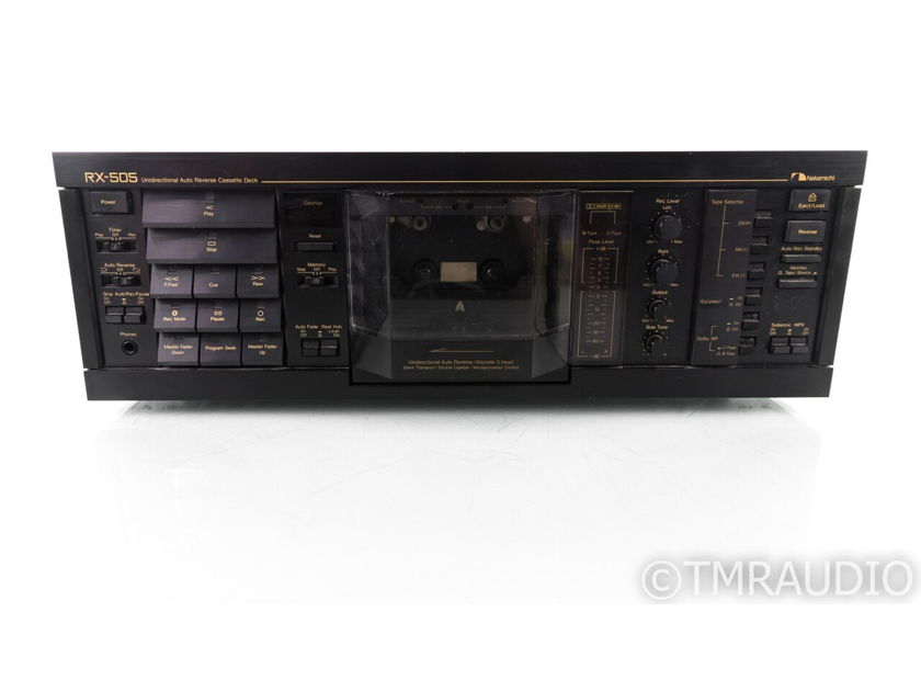 Nakamichi RX-505 Cassette Deck; Tape Recorder; RX505 (19713)
