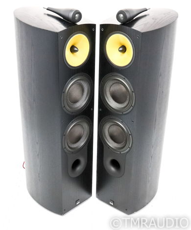 B&W Nautilus 803S Floorstanding Speakers; Black Ash Pai...