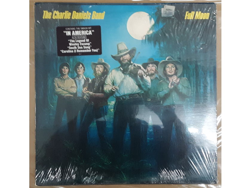 The Charlie Daniels Band - Full Moon SEALED VINYL LP ORIGINAL 1980 Epic Records FE 36571