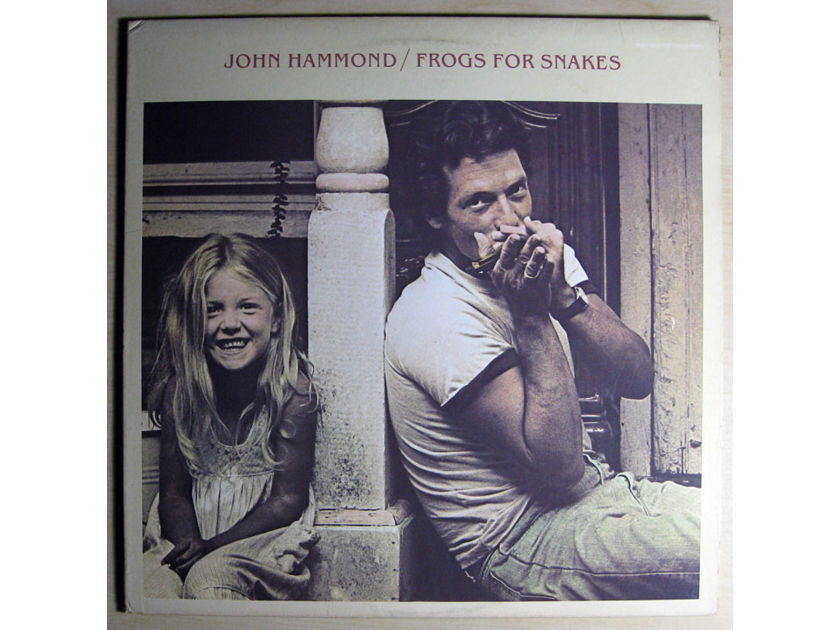 John Hammond - Frogs For Snakes -  1981 Rounder Records 3060