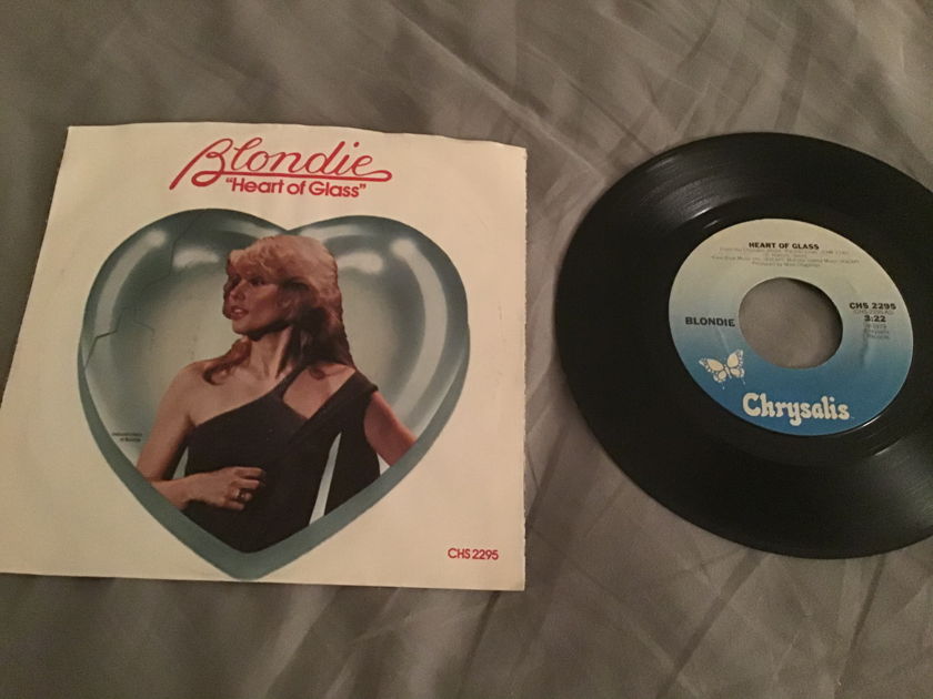 Blondie Heart Of Glass 45 With Picture Sleeve Vinyl NM