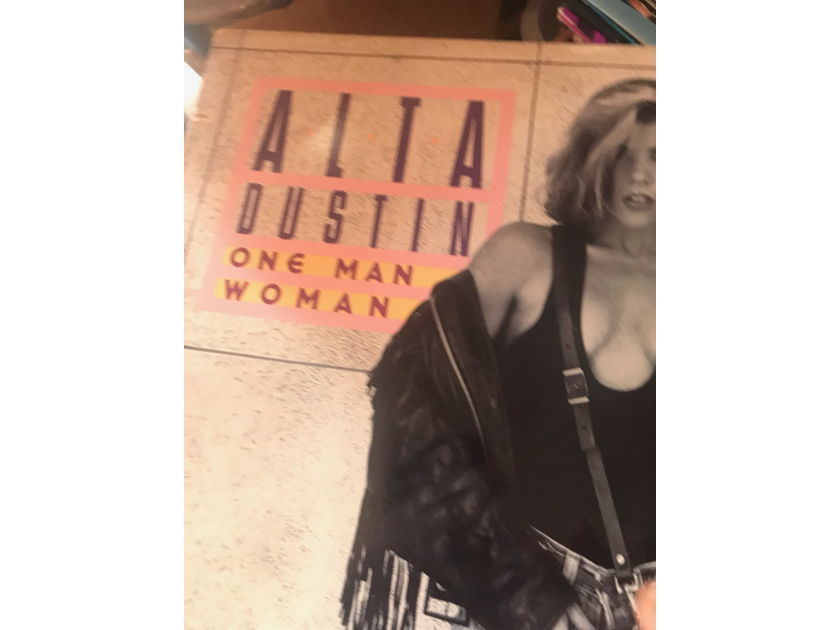 ALTA DUSTIN 'one man woman' '89 atlantic / promo ALTA DUSTIN 'one man woman' '89 atlantic / promo