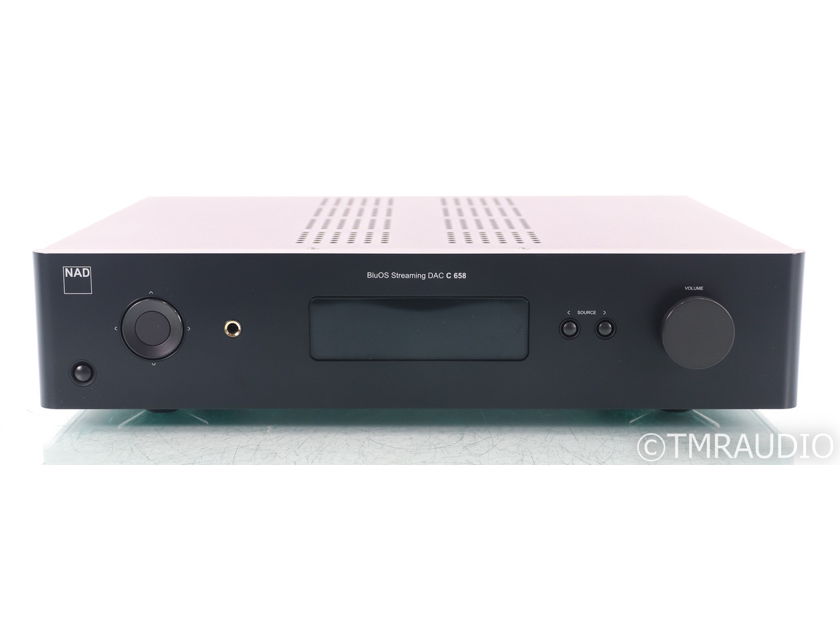NAD C 658 Wireless Streaming DAC; D/A Converter; C658; BluOS; Remote (44470)