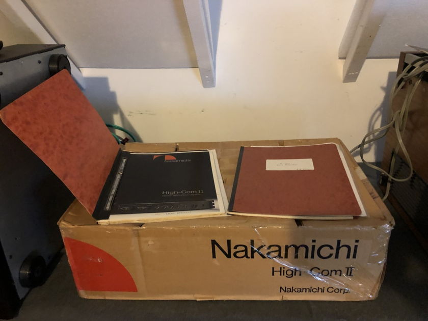 Nakamichi High Com II Noise Reduction System in orig box w owner's manuals