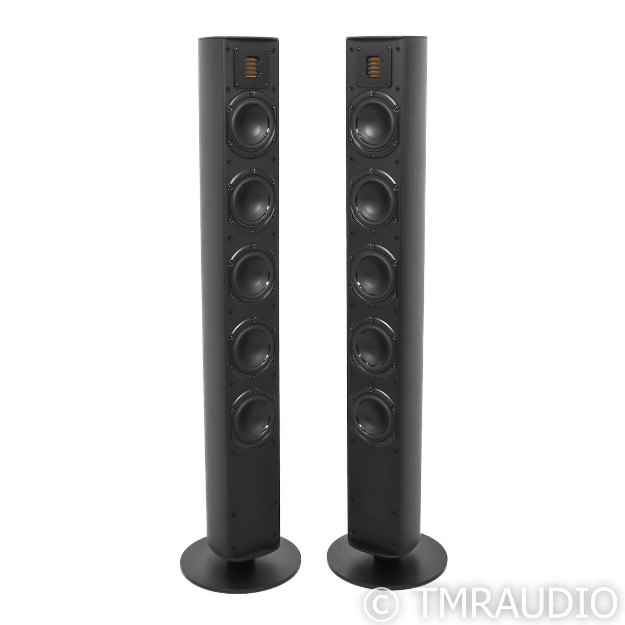 Piega ACE 50 Wireless Floorstanding Speakers; Black Pai... 3