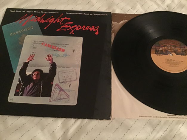 Giorgio Moroder Soundtrack Promo LP NM Midnight Express