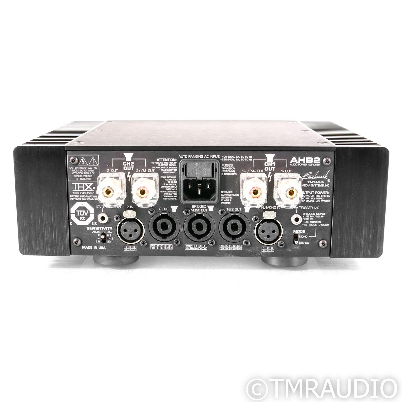 Benchmark Media AHB2 Stereo Power Amplifier (1/8) (67801) 5