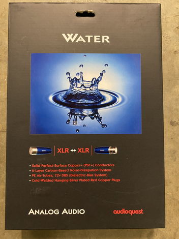 AudioQuest Water XLR 3M  retails 1099.99