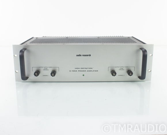 Audio Research D-100A Stereo Power Amplifier; D100A (18...