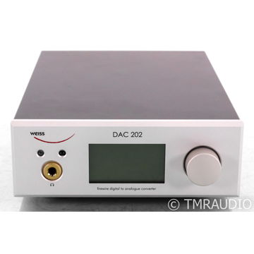 Weiss DAC 202 D/A Converter; Remote; Silver (46068)