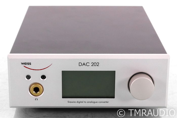 Weiss DAC 202 D/A Converter; Remote; Silver (46068)
