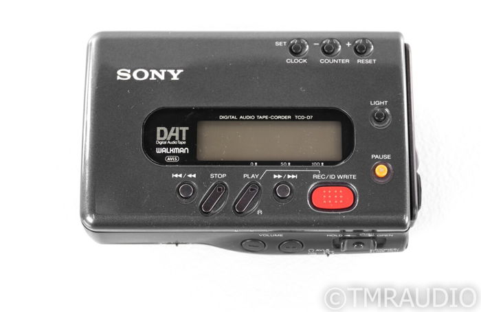 Sony Walkman TCD-D7 Portable DAT Cassette Player; AS-IS...